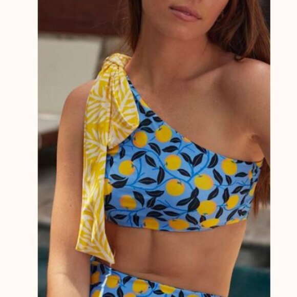 NWT Summersalt x DvF Bikini - Nectarine Orchard Size 8 - Picture 2 of 6